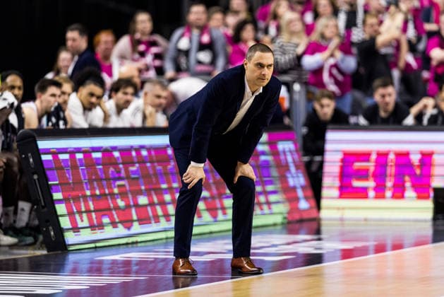 easyCredit Basketball Bundesliga Telekom Baskets Bonn FC Bayern Munich 21 12 2025 Marko Stankovic Coach Telekom Baskets Bonn easyCredit Basketball Bundesliga Telekom Baskets Bonn FC Bayern Munich, Cologne, LANXESSarena on 21 12 2025 Copyright: xBEAUTIFULxSPORTS Wunderlx