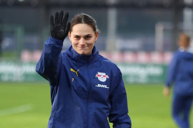 Google Pixel Women Bundesliga, RB Leipzig 1 FC Köln 21 12 2025 Giovanna Hoffmann 7, RB Leipzig Football, Google Pixel Women Bundesliga, Season 2025 2026, 14 Matchday RB Leipzig vs 1 FC Köln on 21 12 2025, Training Center Cottaweg, Leipzig DFB REGULATIONS PROHIBIT ANY USE OF PHOTOGRAPHS AS IMAGE SEQUENCES AND OR QUASI VIDEO Copyright: xBEAUTIFULxSPORTS JanxKaeferx