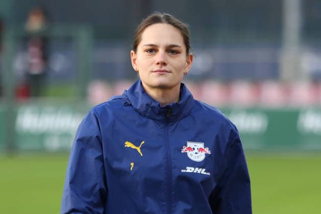 Google Pixel Women Bundesliga, RB Leipzig 1 FC Köln 21 12 2025 Giovanna Hoffmann 7, RB Leipzig Football, Google Pixel Women Bundesliga, Season 2025 2026, 14 Matchday RB Leipzig vs 1 FC Köln on 21 12 2025, Training Center Cottaweg, Leipzig DFB REGULATIONS PROHIBIT ANY USE OF PHOTOGRAPHS AS IMAGE SEQUENCES AND OR QUASI VIDEO Copyright: xBEAUTIFULxSPORTS JanxKaeferx