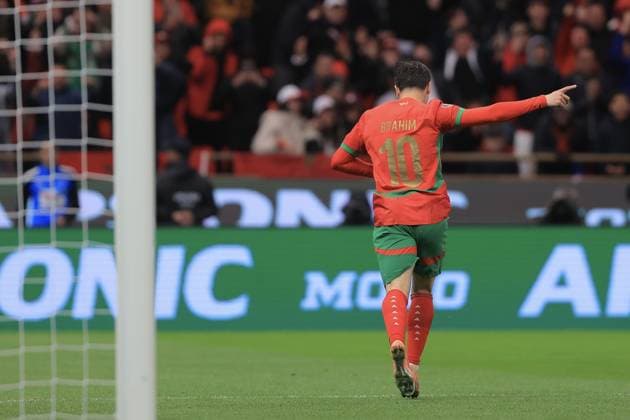 Morocco v Comoros - Africa Cup of Nations RABAT, MOROCCO - DECEMBER 21: Brahim Diaz (10) of Morocco celebrates after scoring a goal during the opening match of the 35th Africa Cup of Nations (AFCON 2025) between Morocco and Comoros at Prince Moulay Abdellah Stadium in Rabat, Morocco on December 21, 2025. Fareed Kotb Anadolu Rabat Morocco. Editorial use only. Please get in touch for any other usage.  Copyright: x2025xAnadoluxFareedxKotbx