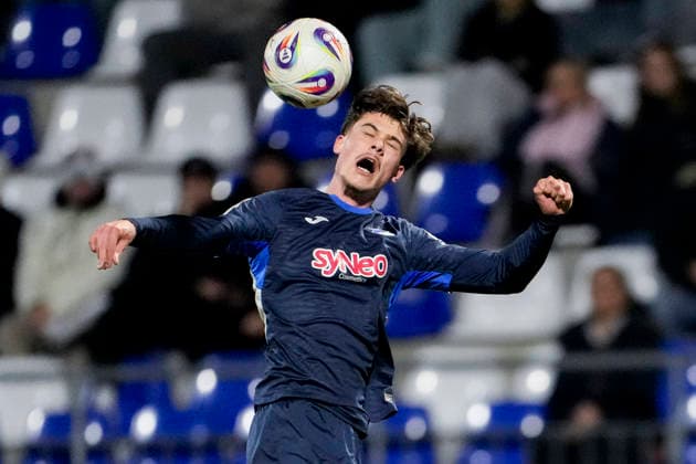 Luca Erlein TSG II 24 , header, action, action, single image, single photo, 21 12 2025, Sinsheim Hoffenheim Germany , Soccer, 3 Liga, TSG 1899 Hoffenheim II SV Wehen Wiesbaden, DFB DFL REGULATIONS PROHIBIT ANY USE OF PHOTOGRAPHS AS IMAGE SEQUENCES AND OR QUASI VIDEO xozx