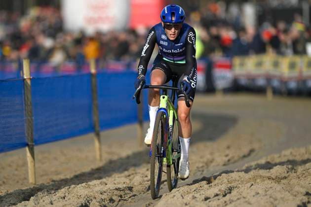 X2O Badkamers Trofee 2025-2026 Hofstade HOFSTADE, BELGIUM - DECEMBER 22 : Brand Lucinda (NED) of Baloise Glowi Lions during the 4th leg of the Plage Cross X2O Badkamers Trofee 2025-2026 a cyclocross race for Women Elite on December 22, 2025 in Hofstade, Belgium, 22 12 2025 ( Hofstade Belgium  Copyright: xNicoxVereeckenx