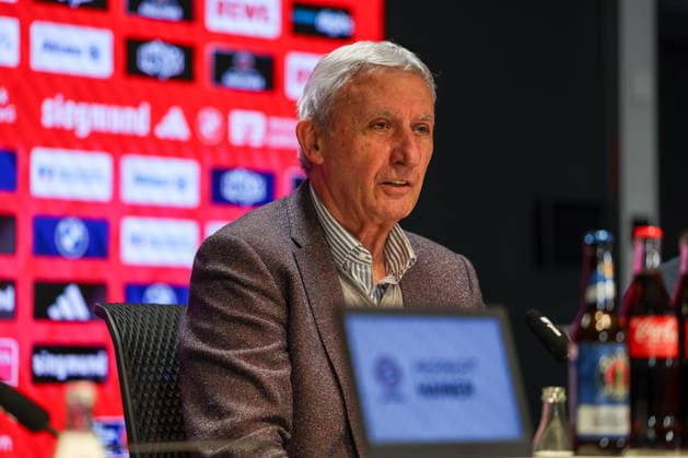 Svetislav Pesic FC Bayern Basketball, new head coach , GER, FC Bayern Basketball Press Conference, Season 2025 2026, 22 12 2025, GER, FC Bayern Basketball Press Conference, Season 2025 2026, 22 12 2025 Munich Copyright: xEibner-Pressefoto JennixMaulx EP_JML