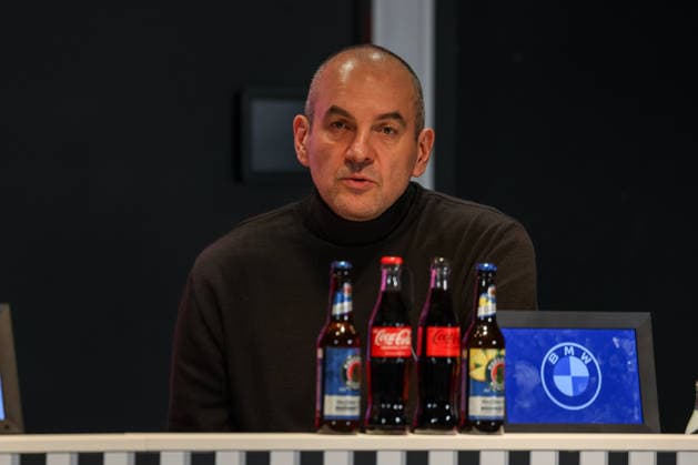 Dragan Tarlac FC Bayern Basketball, Managing Director Sports , GER, FC Bayern Basketball Press Conference, Season 2025 2026, 22 12 2025, GER, FC Bayern Basketball Press Conference, Season 2025 2026, 22 12 2025 Munich Copyright: xEibner-Pressefoto JennixMaulx EP_JML