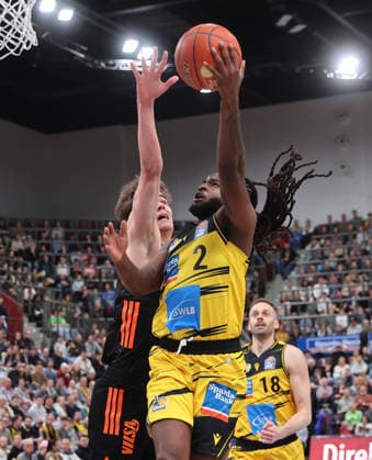 Ludwigsburg , easyCredit Basketball Bundesliga MHP Riesen Ludwigsburg vs Rasta Vechta , Tray Buchanan Riesen