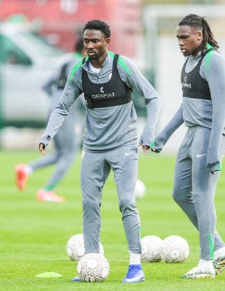 Nigeria Super Eagles training, Afcon 2025 Fes, Morocco. 22nd Dec, 2025. Nigeria Super Eagles training, Afcon 2025. Credit: Victor Modo