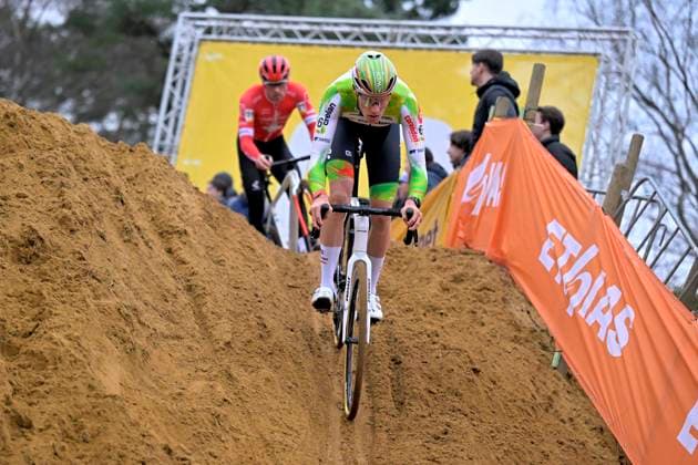 Telenet Superprestige 2025-2026 Heusden-Zolder HEUSDEN-ZOLDER, BELGIUM - DECEMBER 23 : Wyseure Joran (BEL) of Crelan-Corendon during the 5th leg of the Heusden-Zolder Telenet Superprestige 2025-2026 a cyclocross race for Men Elite on December 23, 2025 in Heusden-Zolder, Belgium, 23 12 2025 ( Heusden-Zolder Belgium  Copyright: xSesx