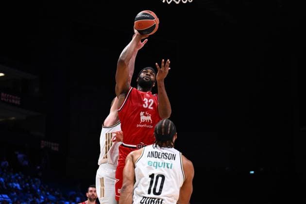 Josh Nebo Dubai Basketball - EA7 Emporio Armani Olimpia Milano EuroLeague 2025-26 Dubai, 23 12 2025 Foto M.Ceretti Ciamillo-Castoria Dubai  Copyright: xMassimoxCerettix
