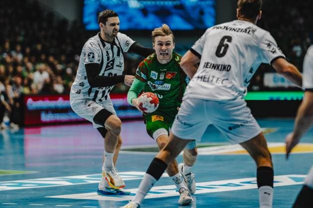 Germany HBL DAIKIN Handball Bundesliga 2025 26, 6 Matchday SC Magdeburg vs THW Kiel GETEC Arena Magdeburg Gisli Kristjansson SC Magdeburg, 10 Copyright: xTomxLauruschkatx