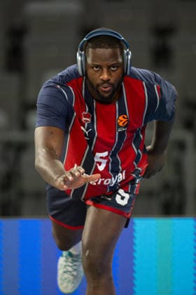 EuroLeague Round 18 Eugene Omoruyi Kosner Baskonia Vitoria Gasteiz seen in action during the EuroLeague Round 18 match between Valencia Basket and Kosner Baskonia Vitoria Gasteiz at Roig Arena, (Valencia ) on December 23, 2025. Copyright: xVicentexVidalxFernandezx