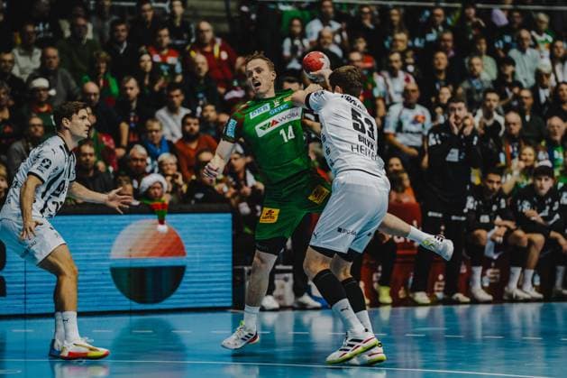 Germany HBL DAIKIN Handball Bundesliga 2025 26, 6 Matchday SC Magdeburg vs THW Kiel GETEC Arena Magdeburg Omar Ingi Magnusson SC Magdeburg, 14 Copyright: xTomxLauruschkatx