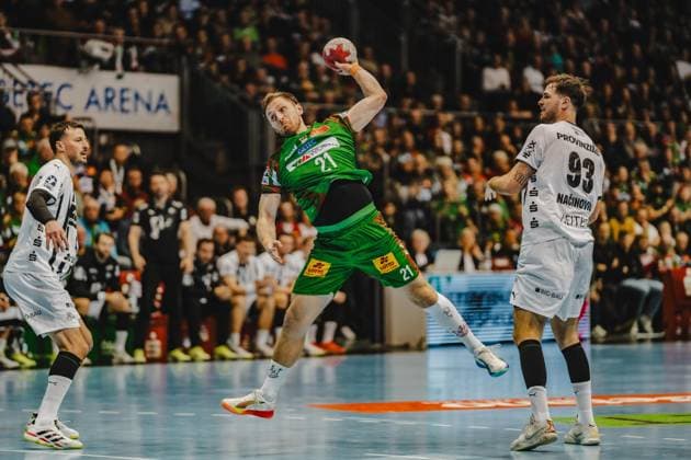 Germany HBL DAIKIN Handball Bundesliga 2025 26, 6 Matchday SC Magdeburg vs THW Kiel GETEC Arena Magdeburg Albin Lagergren SC Magdeburg, 21 Copyright: xTomxLauruschkatx