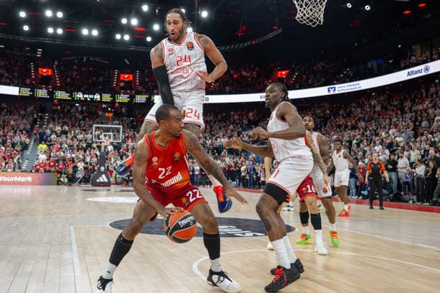 Ish Wainright 24 Hapoel IBI Tel Aviv , Isiaha Mike 22 FC Bayern Basketball , Tai Odiase 21 Hapoel IBI Tel Aviv , FC Bayern Basketball vs Hapoel IBI Tel Aviv, EuroLeague 18 Matchday, 23 12 2025 Munich Bavaria Germany Copyright: xkolbert-press UlrichxGamelx