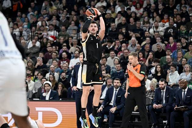 Asvel-Anadolu Efes Istanbul. Euroligue. 23 décembre 2025 PHOTOPQR LE PROGRES Joël PHILIPPON - Décines-Charpieu 23 12 2025 - Asvel-Anadolu Efes Istanbul. Euroligue. 23 décembre 2025 -Zachary Seljaas. Asvel-Anadolu Efes Istanbul. Basket Euroleague Asvel (Lyon Villeurbanne) vs Istanbul Décines-Charpieu Rhône Rhône-Alpes France  Copyright: xPHOTOPQR LExPROGRES MAXPPPxJoëlxPHILIPPONx 20251223LPL5450 20251223LPL5450