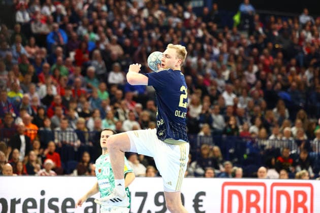 Handball I Men I Season 2025 2026 I Bundesliga I 24 Matchday I HSV Hamburg Füchse Berlin I 23 12 2025 Einar Thorsteinn Olafsson 23, HSV Hamburg Hamburg Barclaycard Arena Hamburg Germany Copyright: xLobeca RalfxHomburgx