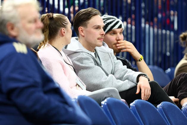 Leif Tissier TSV Hannover Burgdorf Handball I Men I Bundesliga Daikin HBL I Season 2025 2026 I 24 Matchday I Handball Sport Verein Hamburg Füchse Berlin I 23 12 2025 I Barclays Arena