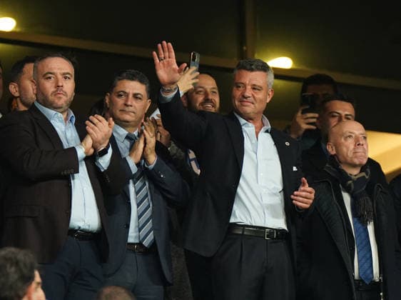ISTANBUL, TURKEY - DECEMBER 23: President Sadettin Saran of Fenerbahce reacts during the Turkish Cup 2025 26 Group C match between Fenerbahce SK and Besiktas JK at Ulker Sukru Saracoglu Stadium on December 23, 2025 in Istanbul, Turkey. Istanbul Turkey Copyright: xSeskimphotox FBahce-Besiktas-231225 (21)