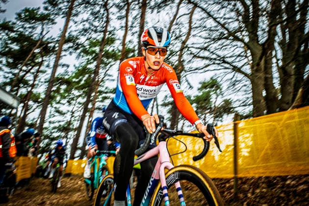 Cyclocross - Telenet Superprestige Heusden-Zolder Luxembourg national champion Marie Schreiber (LUX Team SD Worx - Protime) Telenet Superprestige Heusden-Zolder Women Elite - Heusen-Zolder Belgium Photo: Stijn Bastens CC Heusden-Zolder Belgium  Copyright: xContentxCurationx StijnxBastensx xCCx