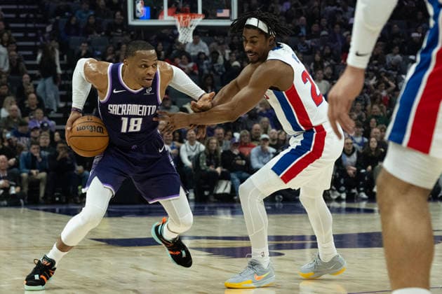 Basketball, NBA, Sacramento Kings - Detroit Pistons