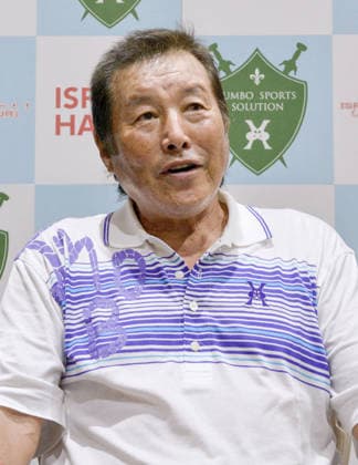 Japan Golf Tour record winner Jumbo Ozaki dies at 78 Former professional golfer Masashi Ozaki speaks to the media in Ichihara in Chiba Prefecture, eastern Japan, in September 2020. Nicknamed Jumbo Ozaki, he died of sigmoid colon cancer aged 78 on Dec. 23, 2025, after scoring 112 wins, the most for a Japanese player, including 94 on the Japan Golf Tour.  A14AA0005136293P