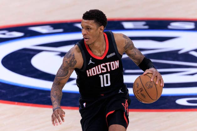 December 23, 2025, Inglewood, California, USA: Jabari Smith 10 of the Houston Rockets during their regular season NBA, Basketball Herren, USA game against the Los Angeles Clippers on Tuesday December 23, 2025 at Intuit Dome in Inglewood, California. Clippers defeat Rockets, 128-108. ARIANA RUIZ PI Inglewood USA - ZUMAp124 20251223_zaa_p124_063 Copyright: xArianaxRuizx