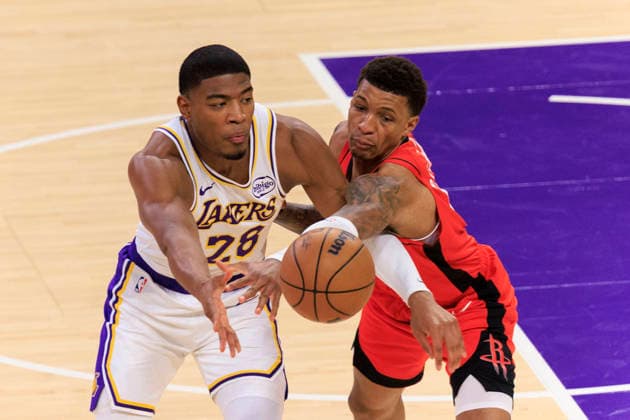 Basketball, NBA, Los Angeles Lakers - Houston Rockets