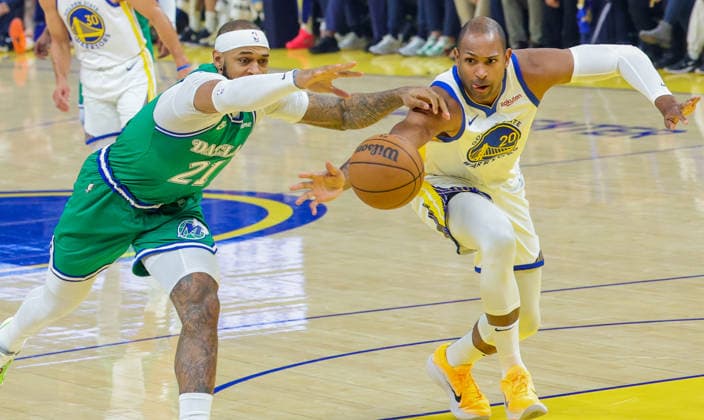Basketball, NBA, San Francisco Warriors - Dallas Mavericks