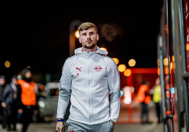 Leipzigs Timo Werner Soccer 1 Bundesliga, Matchday 14 1 FC Union Berlin RB Leipzig 3 1 12 December 2025 Berlin, Stadion an der alten Foersterei 1 FC Union Berlin RB Leipzig 3 1