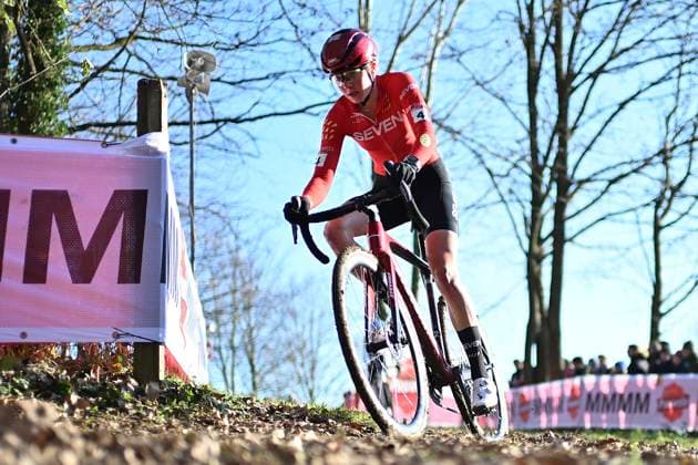 UCI Cyclocross World Cup 2025-2026 Gavere GAVERE, BELGIUM - DECEMBER 26 : Van Alphen Aniek (NED) of Seven Racing during the 7th leg of the Gavere UCI Cyclocross World Cup 2025-2026 a cyclocross race for Women Elite on December 26, 2025 in Gavere, Belgium, 26 12 2025 ( Gavere Belgium  Copyright: xBcex