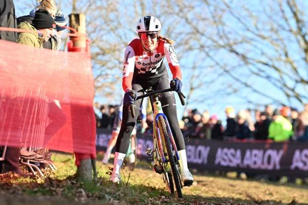 UCI Cyclocross World Cup 2025-2026 Gavere GAVERE, BELGIUM - DECEMBER 26 : Brand Lucinda (NED) of Baloise Glowi Lions during the 7th leg of the Gavere UCI Cyclocross World Cup 2025-2026 a cyclocross race for Women Elite on December 26, 2025 in Gavere, Belgium, 26 12 2025 ( Gavere Belgium  Copyright: xBcex
