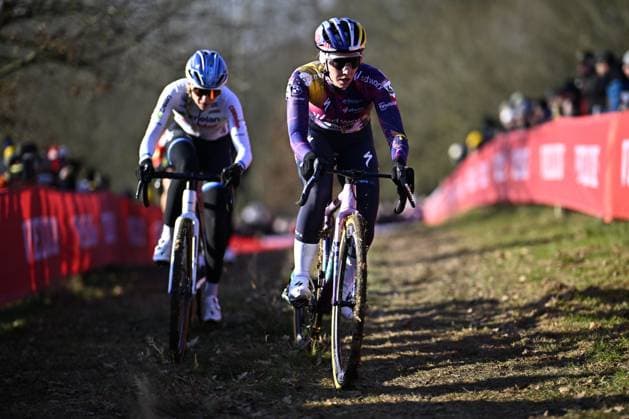 Hungarian Kata Blanka Vas pictured in action during the women s elite race of the World Cup cyclocross cycling event in Gavere on Friday 26 December 2025, stage 7 (out of 12) of the UCI World Cup competition. JASPERxJACOBS  x151539055x