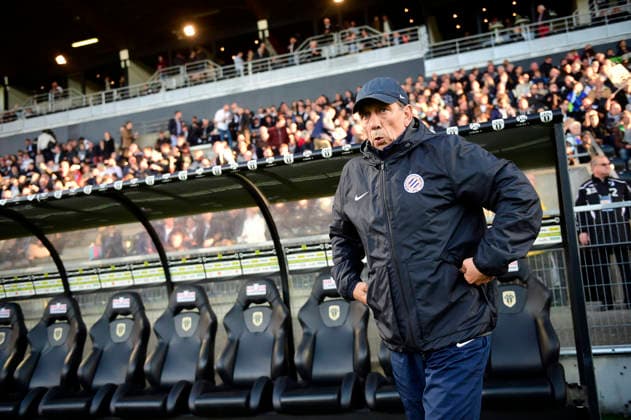 FOOTBALL : Sco Angers vs Montpellier - L1 - 20 05 2017 Jean Louis Gasset - entraineur (MHSC) AngersFrance  Copyright: xJBxAutissierx