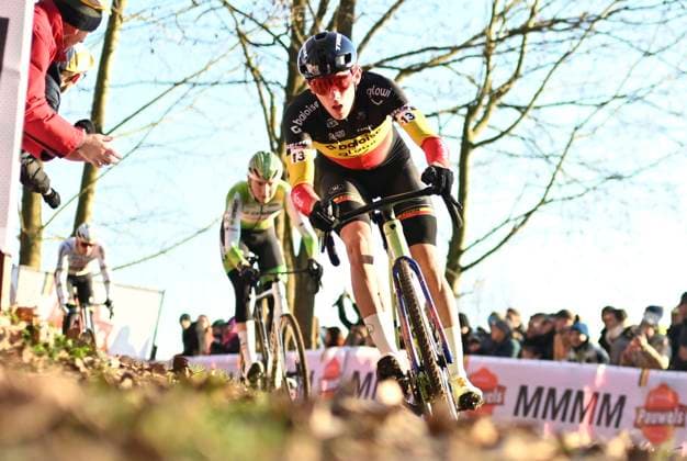 UCI Cyclocross World Cup 2025-2026 Gavere GAVERE, BELGIUM - DECEMBER 26 : Nys Thibau (BEL) of Baloise Glowi Lions during the 7th leg of the Gavere UCI Cyclocross World Cup 2025-2026 a cyclocross race for Men Elite on December 26, 2025 in Gavere, Belgium, 26 12 2025 ( Gavere Belgium  Copyright: xBcex
