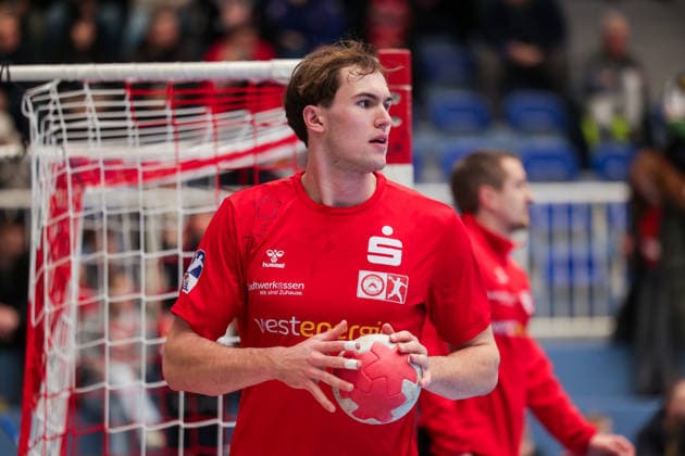 26 12 2025, Handball, Season 2025 2026, 2 Handball Bundesliga, 17 Matchday, TuSEM Essen TuS Ferndorf, Tom Wolf TuSEM Essen , Essen Am Hallo NRW Germany xRHR PHOTO DEx Copyright: DennisxEwert RHR-FOTOx RHR-FOTO DE