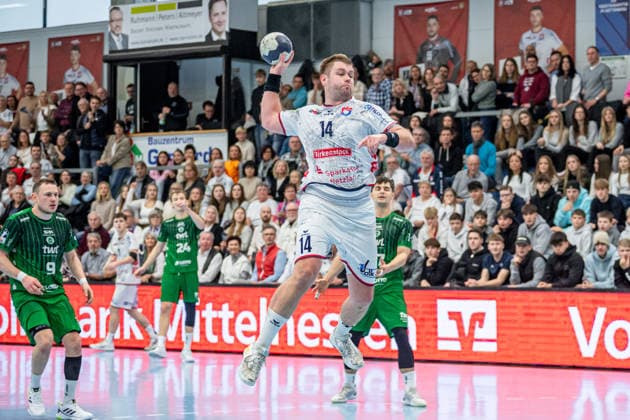 2 Handball Bundesliga TV Hüttenberg Eulen Ludwigshafen, 26 12 25 Moritz Zörb TV Hüttenberg, 14 2 Handball Bundesliga TV Hüttenberg Eulen Ludwigshafen Hüttenberg, 26 12 25 Copyright: xBEAUTIFULxSPORTS Roeczeyx