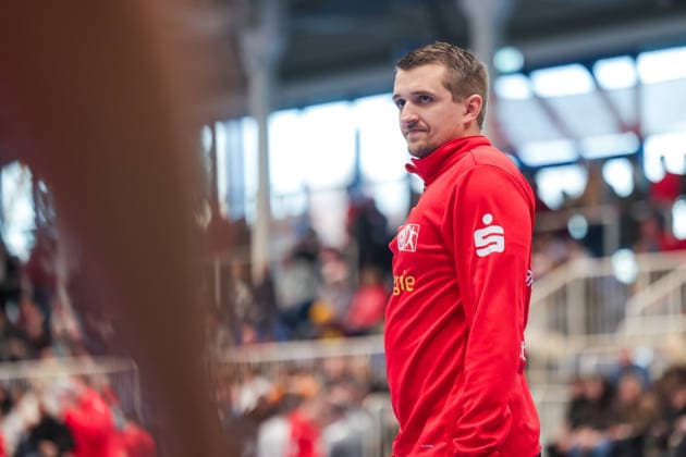 26 12 2025, Handball, Season 2025 2026, 2 Handball Bundesliga, 17 Matchday, TuSEM Essen TuS Ferndorf, Goalkeeper Dominik Plaue TuSEM Essen , Essen Am Hallo NRW Germany xRHR PHOTO DEx Copyright: DennisxEwert RHR-FOTOx RHR-FOTO DE