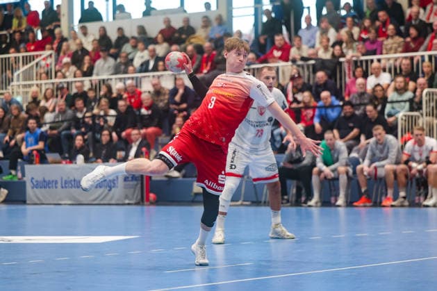 26 12 2025, Handball, Season 2025 2026, 2 Handball Bundesliga, 17 Matchday, TuSEM Essen TuS Ferndorf, Felix Mart TuSEM Essen , Essen Am Hallo NRW Germany xRHR PHOTO DEx Copyright: DennisxEwert RHR-FOTOx RHR-FOTO DE