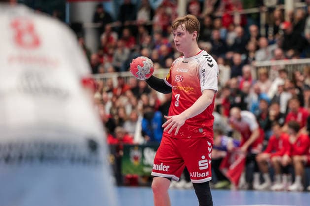 26 12 2025, Handball, Season 2025 2026, 2 Handball Bundesliga, 17 Matchday, TuSEM Essen TuS Ferndorf, Felix Mart TuSEM Essen , Essen Am Hallo NRW Germany xRHR PHOTO DEx Copyright: DennisxEwert RHR-FOTOx RHR-FOTO DE