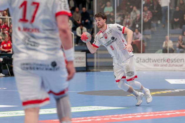 26 12 2025, Handball, Season 2025 2026, 2 Handball Bundesliga, 17 Matchday, TuSEM Essen TuS Ferndorf, Julius Fanger TuS Ferndorf , Essen Am Hallo NRW Germany xRHR PHOTO DEx Copyright: DennisxEwert RHR-FOTOx RHR-FOTO DE