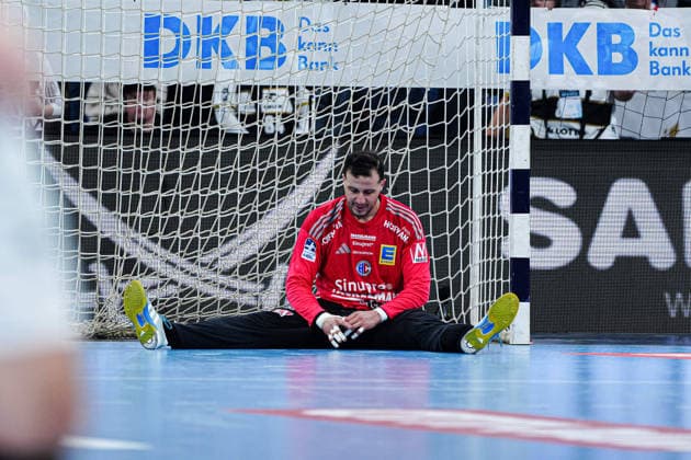 Khalifa Ghedbane HC Erlangen, 96 disappointed GER, THW Kiel vs HC Erlangen, Handball, 1 Bundesliga, Matchday 19, Season 2025 2026, 26 12 2025 GER, THW Kiel vs HC Erlangen, Handball, 1 Bundesliga, Matchday 19, Season 2025 2026, 26 12 2025 Kiel Copyright: xEibner-Pressefoto MarcelxvonxFehrnx EP_MFN