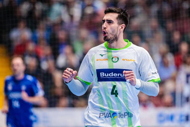 Filip Vistorop HSG Wetzlar, 04 celebrates after scoring goal GER, TBV Lemgo Lippe vs HSG Wetzlar, Handball, 1 Bundesliga, Matchday 19, Season 2025 2026, 26 12 2025 GER, TBV Lemgo Lippe vs HSG Wetzlar, Handball, 1 Bundesliga, Matchday 19, Season 2025 2026, 26 12 2025 Lemgo Copyright: xEibner-Pressefoto JanxRollingerx EP_JSK