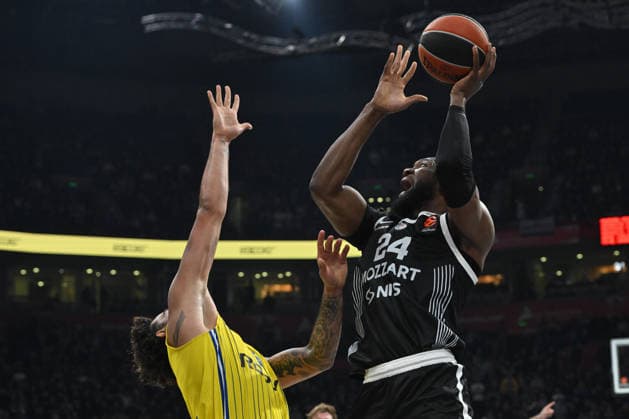PARTIZAN vs MACCABI TEL AVIV BRUNO FERNANDO basketball Partizana vs Maccbi Tel Aviv Euroleague, Beogradska arena, Belgrade 26.12.2025 Foto: BASKETBALL, EUROLEAGUE, PARTIZAN, MACCABI TEL AVIV Belgrade Belgrade arena Serbia Copyright: xMarkoxMetlas xMNxPressx