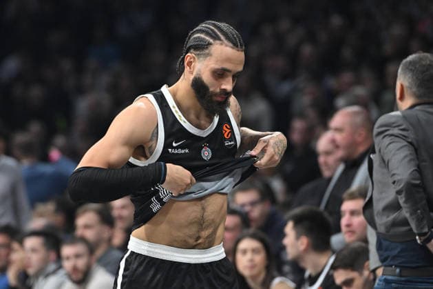 PARTIZAN vs MACCABI TEL AVIV DUANE WASHINGTON Dvejn Vasington basketball Partizana vs Maccbi Tel Aviv Euroleague, Beogradska arena, Belgrade 26.12.2025 Foto: BASKETBALL, EUROLEAGUE, PARTIZAN, MACCABI TEL AVIV Belgrade Belgrade arena Serbia Copyright: xMarkoxMetlas xMNxPressx