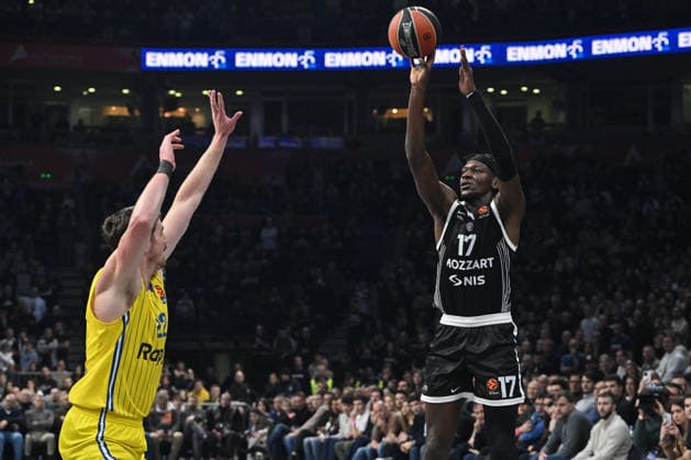 PARTIZAN vs MACCABI TEL AVIV ISAAC BONGA Ajzak Bonga basketball Partizana vs Maccbi Tel Aviv Euroleague, Beogradska arena, Belgrade 26.12.2025 Foto: BASKETBALL, EUROLEAGUE, PARTIZAN, MACCABI TEL AVIV Belgrade Belgrade arena Serbia Copyright: xMarkoxMetlas xMNxPressx