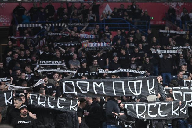 PARTIZAN vs MACCABI TEL AVIV SUPPORTERS basketball Partizan vs Maccabi Tel Aviv Euroleague, Beogradska arena, Belgrade 26.12.2025 Foto: BASKETBALL, EUROLEAGUE, PARTIZAN, MACCABI TEL AVIV Belgrade Belgrade arena Serbia Copyright: xMarkoxMetlas xMNxPressx