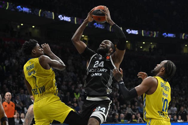 PARTIZAN vs MACCABI TEL AVIV BRUNO FERNANDO basketball Partizan vs Maccabi Tel Aviv Euroleague, Beogradska arena, Belgrade 26.12.2025 Foto: BASKETBALL, EUROLEAGUE, PARTIZAN, MACCABI TEL AVIV Belgrade Belgrade arena Serbia Copyright: xMarkoxMetlas xMNxPressx