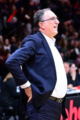26 12 2025 Basketball Season 2025 2026 2 Bundesliga Pro A 15 Matchday Nuremberg Falcons Basketball Club NBC Giessen 46ers AlSch xalxscx Branislav Ignjatovic Coach Headcoach JobStairs Giessen 46ers