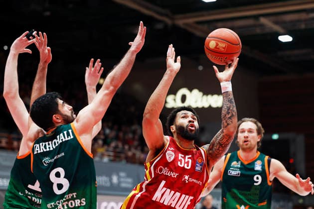 Basketball, BBL, Würzburg Baskets - Gladiators Trier