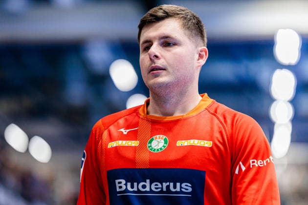 Anadin Suljakovic HSG Wetzlar, 12 is disappointed sad after 28 25 defeat GER, TBV Lemgo Lippe vs HSG Wetzlar, Handball, 1 Bundesliga, 19 Matchday, Season 2025 2026, 26 12 2025 GER, TBV Lemgo Lippe vs HSG Wetzlar, Handball, 1 Bundesliga, 19 Matchday, Season 2025 2026, 26 12 2025 Lemgo Copyright: xEibner-Pressefoto JanxRollingerx EP_JSK