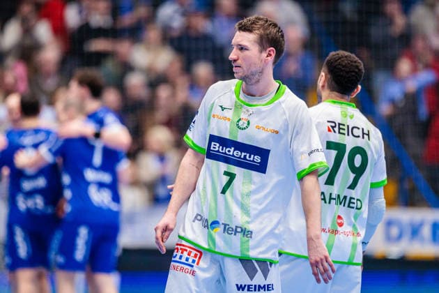 Dominik Mappes HSG Wetzlar, 07 is disappointed sad after 28 25 defeat GER, TBV Lemgo Lippe vs HSG Wetzlar, Handball, 1 Bundesliga, 19 Matchday, Season 2025 2026, 26 12 2025 GER, TBV Lemgo Lippe vs HSG Wetzlar, Handball, 1 Bundesliga, 19 Matchday, Season 2025 2026, 26 12 2025 Lemgo Copyright: xEibner-Pressefoto JanxRollingerx EP_JSK